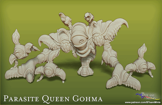 Queen Gohma and Larvae (set of 4) - Legend of Zelda: Ocarina of Time | Zelda Tabletop Miniature