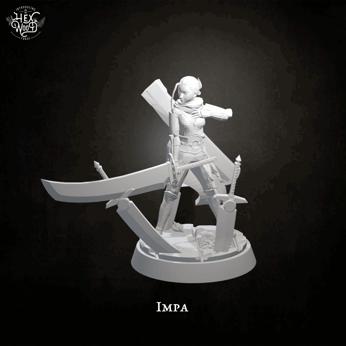 Impa - Legend of Zelda: Hyrule Warriors | RPG Zelda Tabletop Miniature