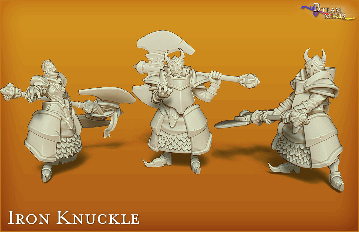 Iron Knuckles (sets of 3) - Legend of Zelda: Ocarina of Time | RPG Zelda Tabletop Miniature