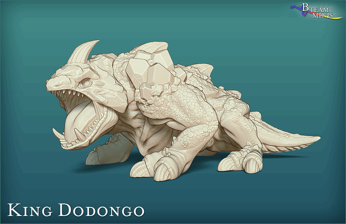 King Dodongo - Legend of Zelda: Ocarina of Time | RPG Zelda Tabletop Miniature