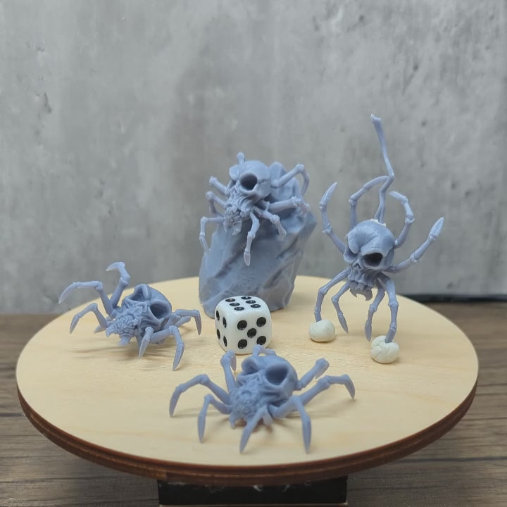 Skulltula (set of 4) - Legend of Zelda | RPG Zelda Tabletop Miniature