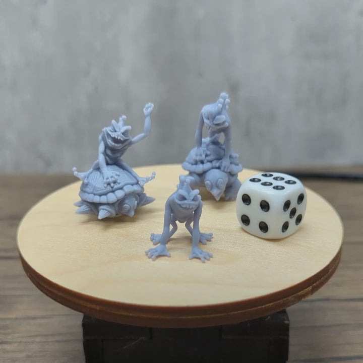 Gekko (set of 4) - Legend of Zelda: Majora's Mask | Zelda Tabletop Miniature