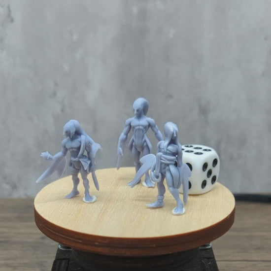 Zora citizens, Zora (multiple sets) - Legend of Zelda | RPG Zelda Tabletop Miniature