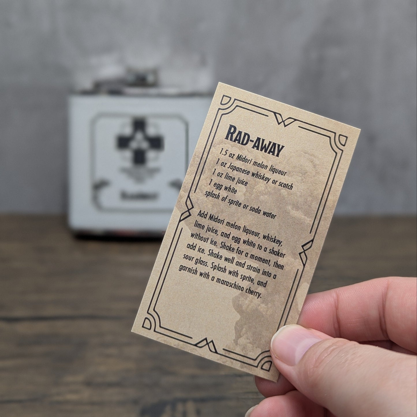 Rad-Away - Fallout | Nerdy Flasks