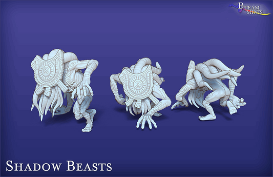 Shadow Beasts (set of 2) - Legend of Zelda: Twilight Princess | Zelda Tabletop Miniature